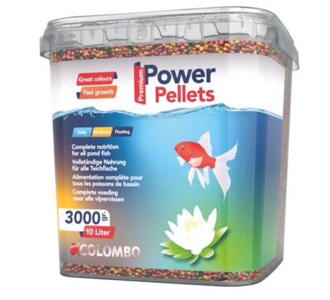 Kisállat webáruház - COLOMBO | POWER PELLET | Tavi haleledel - 10 L termékek