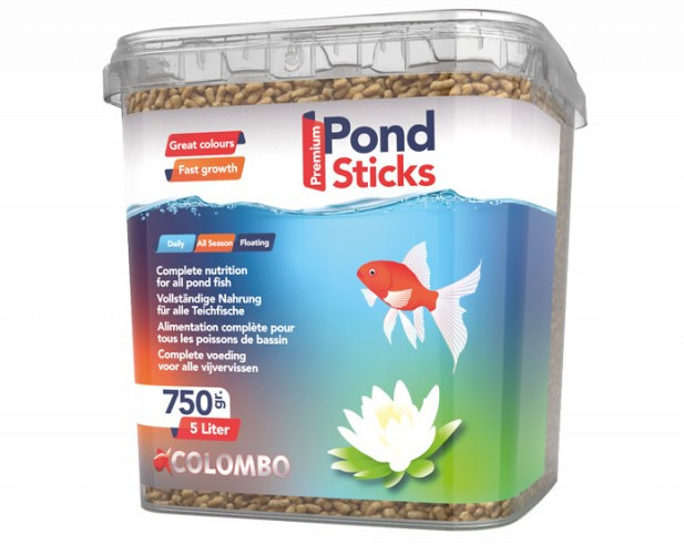 Kisállat webáruház - COLOMBO | STICKS | Tavi haleledel - 10 L termékek