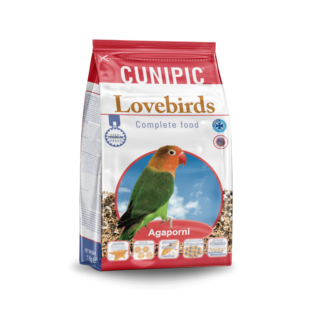 Kisállat webáruház - Cunipic | Love Birds | Főeleség, törpepapagájnak - 3 Kg termékek