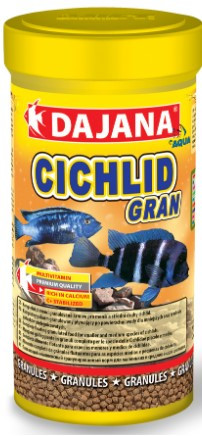 Kisállat webáruház - DAJANA | CICHLID | Granulátum, sügér haltáp - 1000 ml termékek