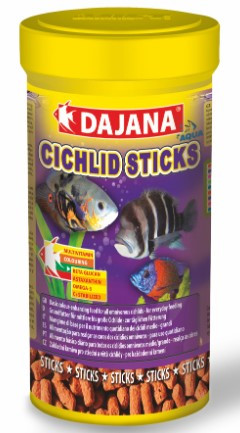 Kisállat webáruház - DAJANA | CICHLID Stick | Sügér haltáp - 1000 ml termékek