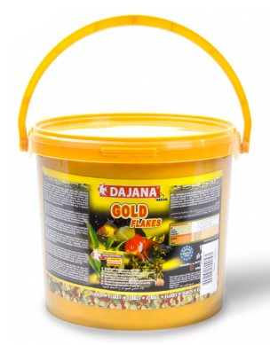 Kisállat webáruház - DAJANA | GOLD | Lemezes haltáp vödrös - 5 L termékek