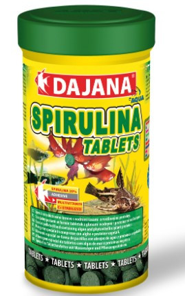 Kisállat webáruház - DAJANA | SPIRULINA TABLETS | Spirulina haltáp - 1000 ml termékek