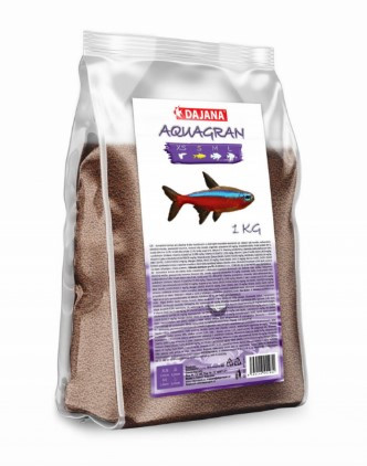 Kisállat webáruház - Dajana | Aquagran | Szemcsés akváriumi haleledel, S méret - 1 Kg termékek