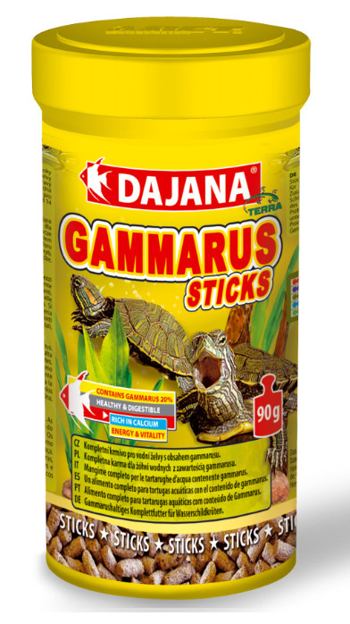 Kisállat webáruház - Dajana Gammarus Sticks | Granulátum teknősök részére - 1000ml termékek
