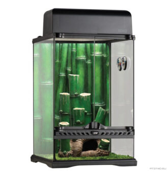 Kisállat webáruház - Exo Terra Bamboo Forest Small | Bambuszerdő terrárium dekorációval - 30 x 30 x 45 cm termékek