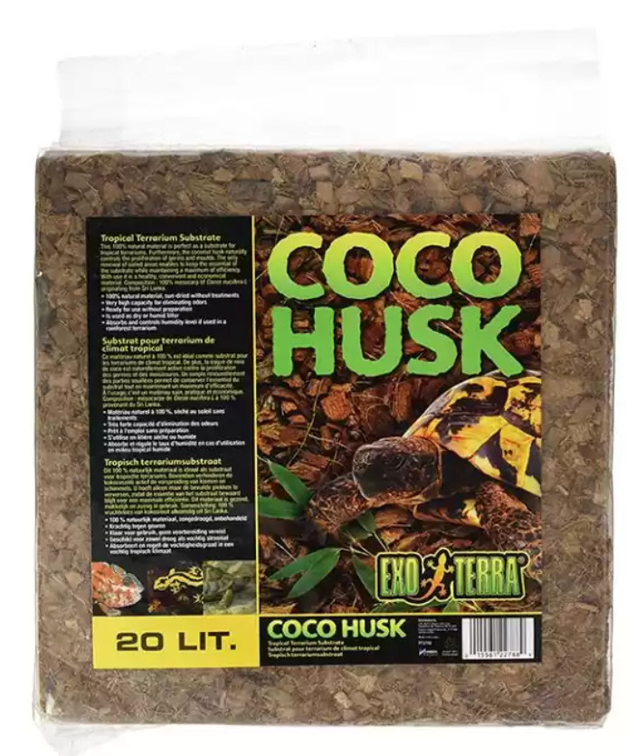 Kisállat webáruház - Exo Terra Coco Husk | Kókuszháncs - 20 liter termékek