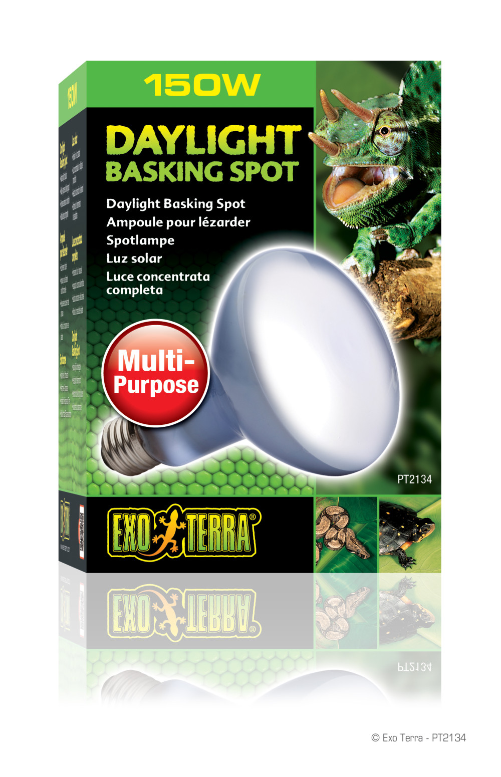 Kisállat webáruház - Exo Terra Daylight Basking Spot Lamp | Nappali melegítő izzó - 150 W termékek