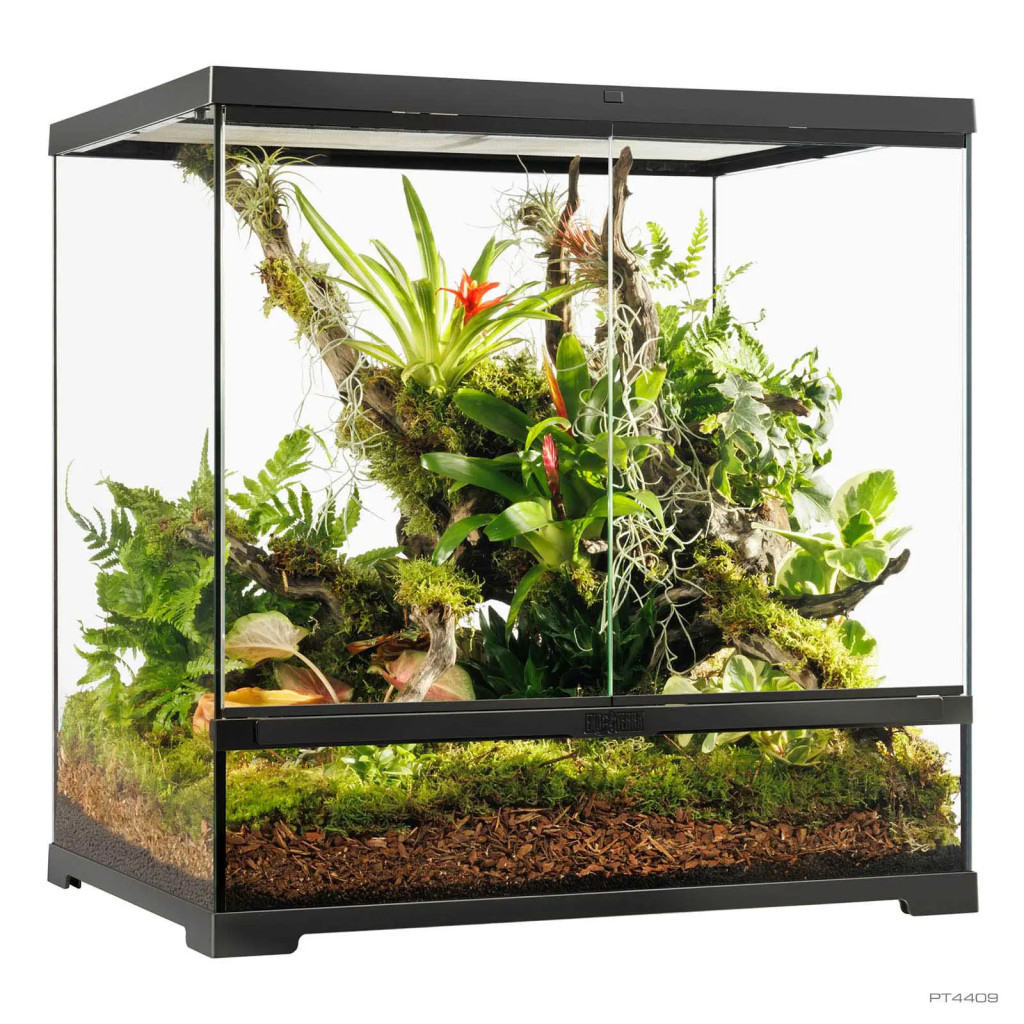 Kisállat webáruház - Exo-Terra | Pro Terrarium | Nagyméretű természetes terrárium – 60×45×60 cm termékek