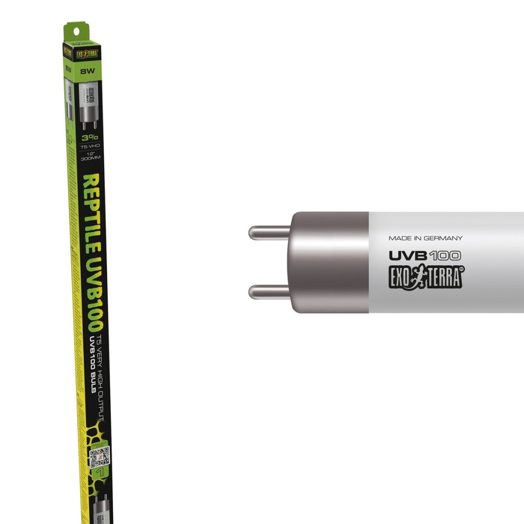 Kisállat webáruház - Exo-Terra | Reptile UVB100 linear 8W-T5 fénycső (trópusi terráriumok részére) - 30 cm termékek