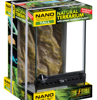 Kisállat webáruház - Exo terra Nano Tall Terrarium | Dekoratív üvegterrárium - nano termékek