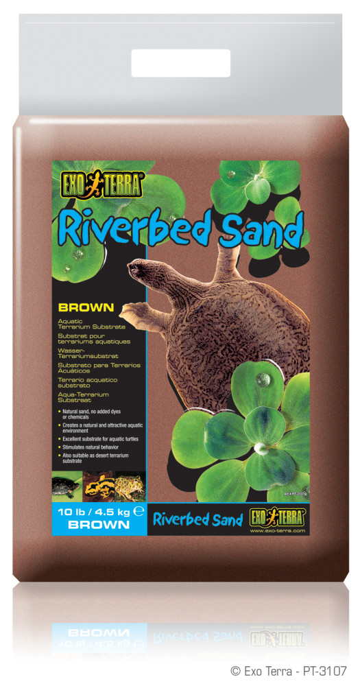 Kisállat webáruház - Exo terra Riverbed Sand Brown | Folyómeder homok - 4,5kg termékek