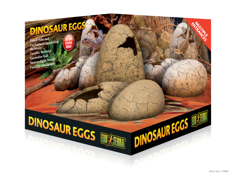 Kisállat webáruház - ExoTerra Dinosaur Eggs | Dinoszaurusz tojás dekoráció - 23cm termékek