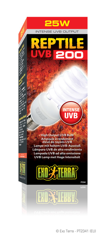 Kisállat webáruház - ExoTerra Reptile UVB 200 | 15% (15.0) 25W termékek