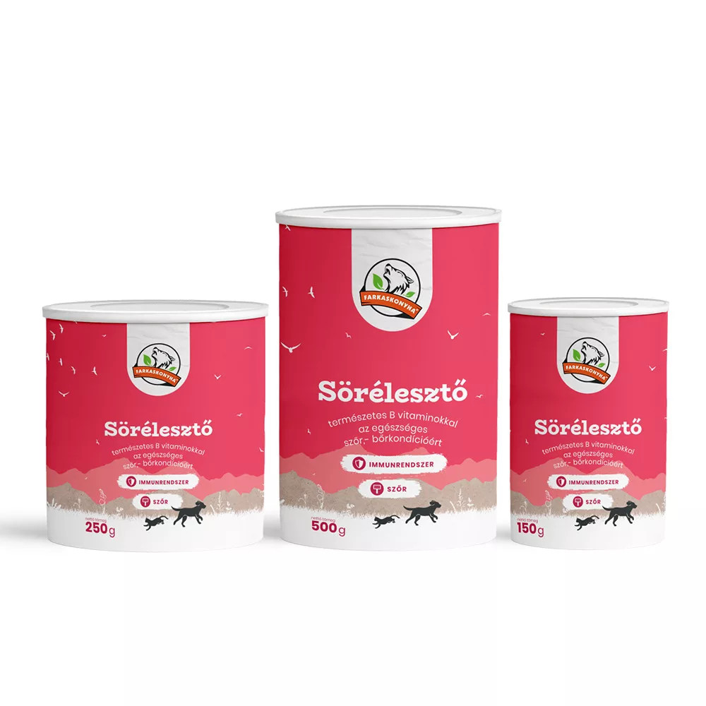 Kisállat webáruház - Farkaskonyha | Sörélesztő 500g termékek