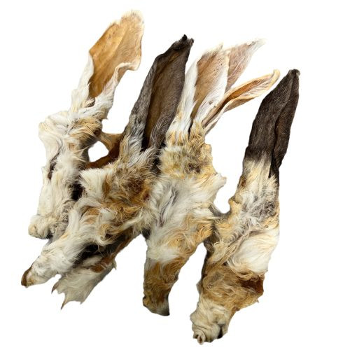 Kisállat webáruház - Farkaskonyha | Szőrös nyúlfül 1kg termékek