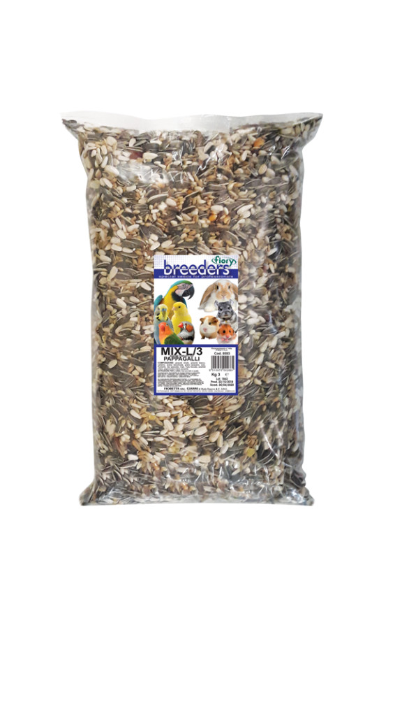 Kisállat webáruház - Fiory | MIX Parrots | Teljes értékű, nagy papagáj eleség - 3 Kg termékek