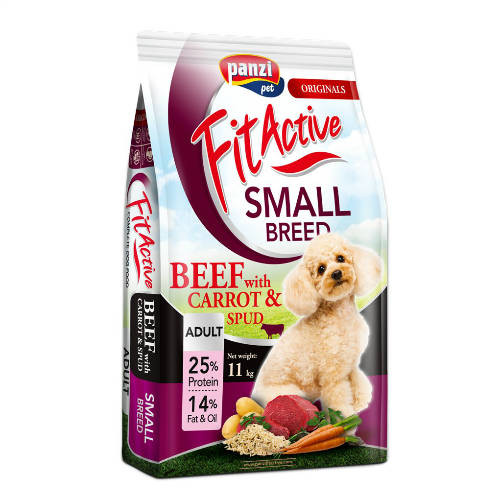 Kisállat webáruház - FitActive | ORIGINALS SMALL BREED | REGULAR Beef with Carrots and Spud - 11kg termékek
