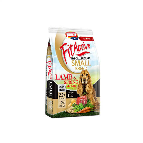 Kisállat webáruház - FitActive | ORIGINALS SMALL BREED - SENIOR/LIGHT HYPOALLERGENIC - Lamb&Spring Veggies - 11kg termékek
