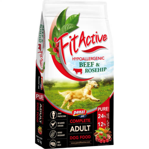Kisállat webáruház - FitActive | PURE SMALL Hypoallergenic BEEF-ROSEHIP - 12kg termékek