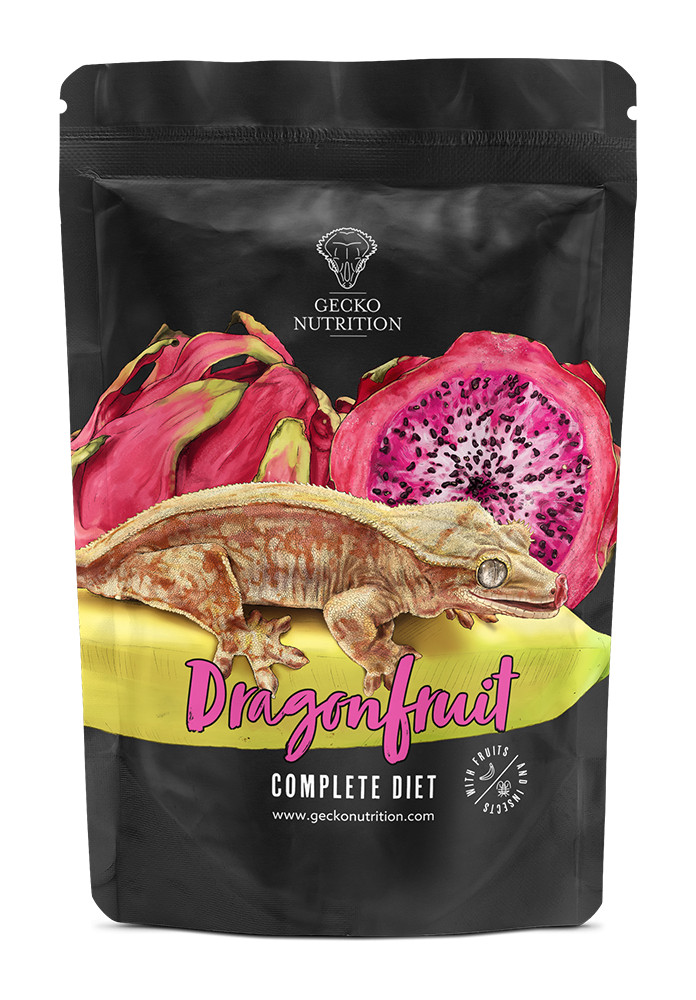 Kisállat webáruház - Gecko Nutrition | Banán és Sárkánygyümölcs - 100 g termékek