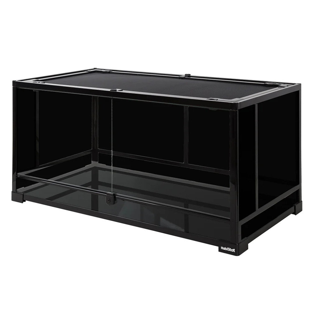 Kisállat webáruház - HabiStat | Glass Terrarium | Üveg terrárium hüllők részére - 91x45x45 cm termékek