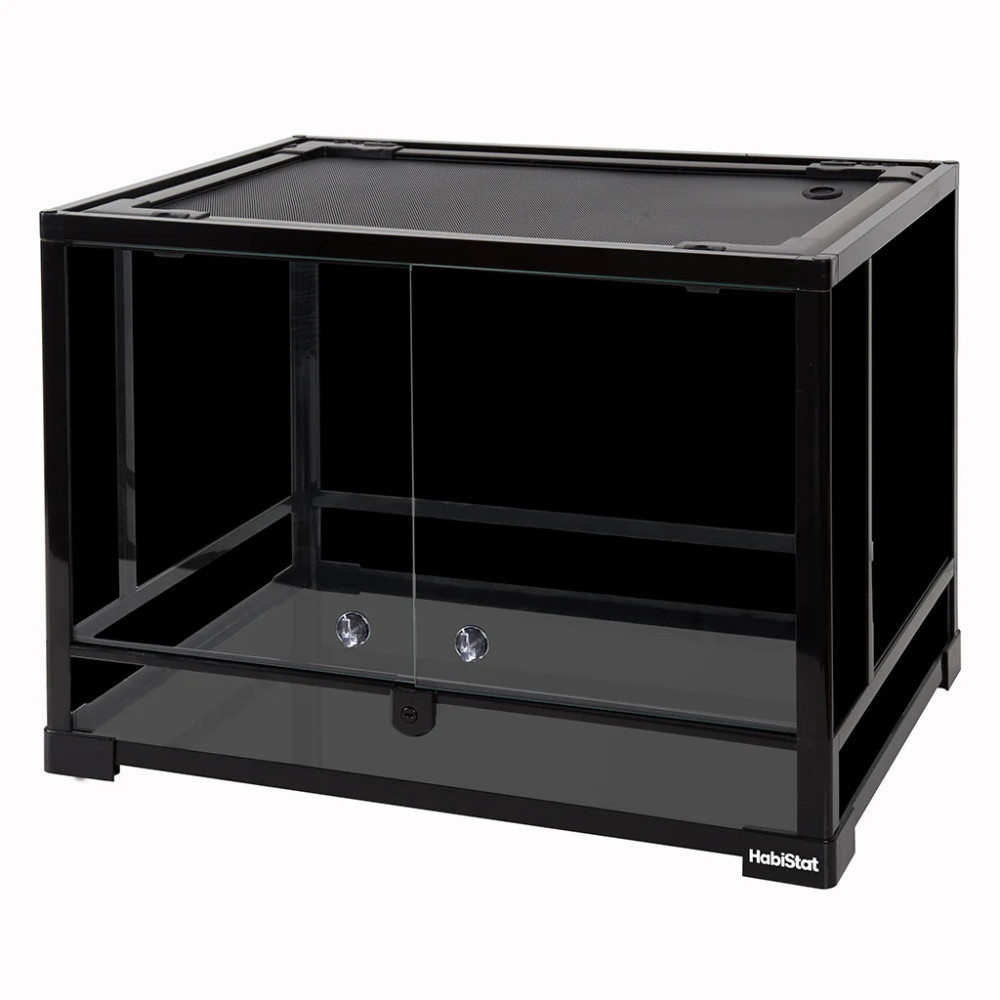 Kisállat webáruház - HabiStat | Glass Terrarium | Üveg terrárium hüllők számára - 60x45x45 cm termékek