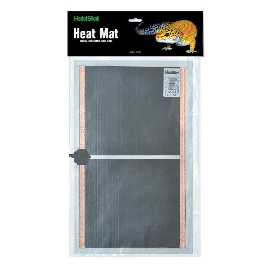 Kisállat webáruház - HabiStat | Heat Mat | Karbonszálas hőszőnyeg terráriumi hüllők számára - 20 W/43x28 cm termékek