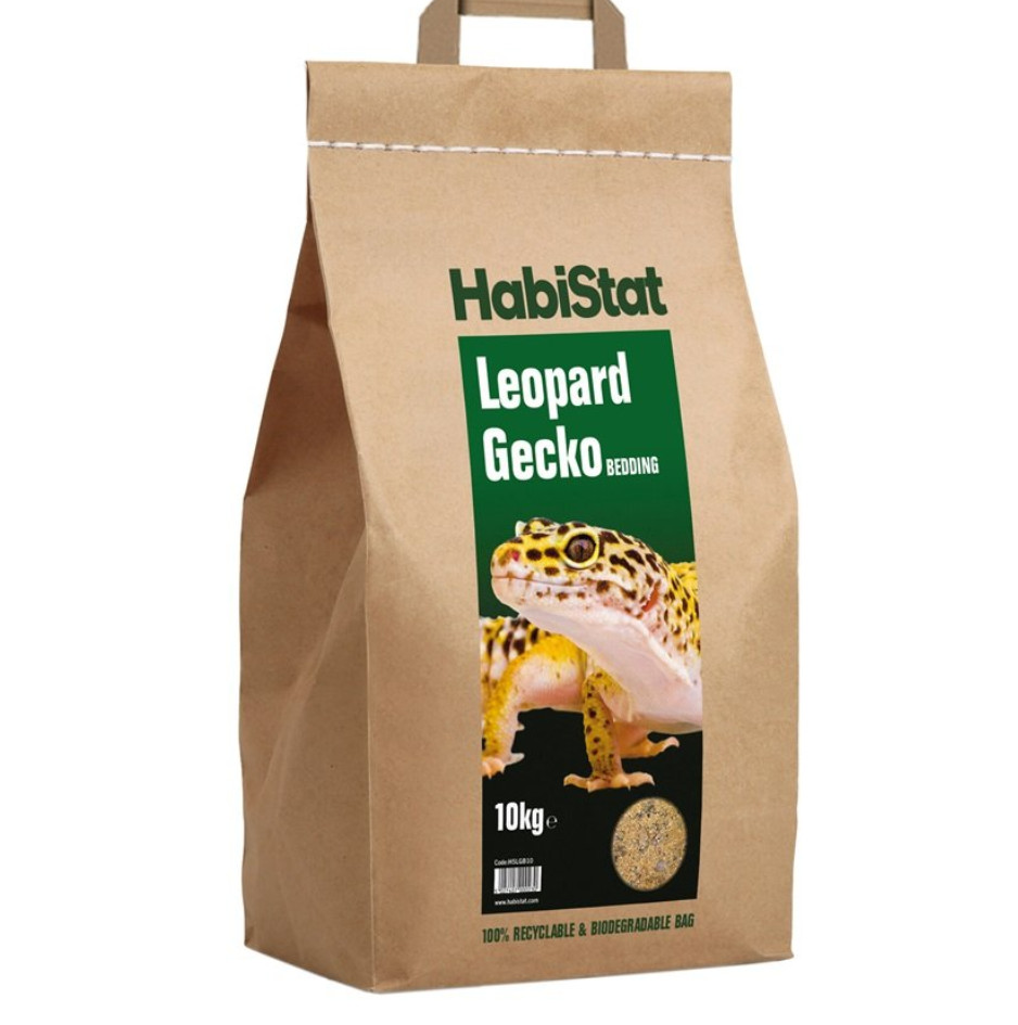Kisállat webáruház - HabiStat | Leopard Gecko Bedding | Természetes talaj leopárd gekkók számára – 10 kg termékek