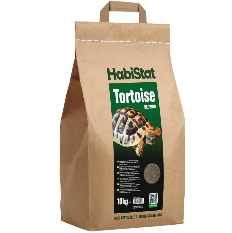 Kisállat webáruház - HabiStat | Tortoise Bedding | Természetes talajkeverék szárazföldi teknősök számára - 10 L termékek