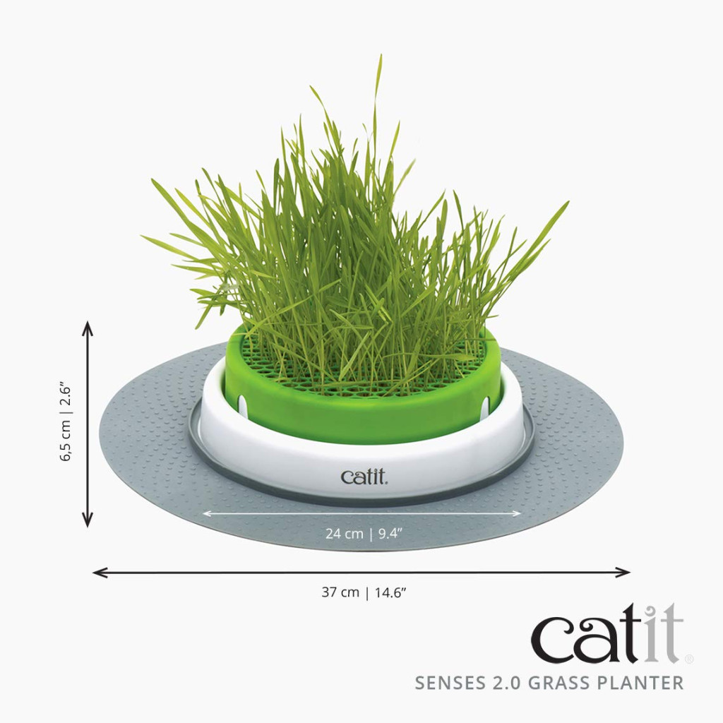 Kisállat webáruház - Hagen | Catit Senses 2.0 Grass Planter - cicafű ültető rendszer termékek