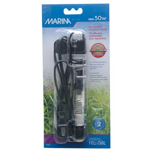 Kisállat webáruház - Hagen Marina Submersible Aquarium Heater | Mini akváriumfűtő - 50 W termékek