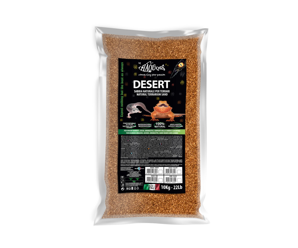 Kisállat webáruház - Haquoss | Desert Red Calcium Sand | Emészthető kalciumos homok hüllők számára - 10 Kg termékek