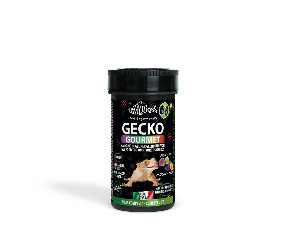 Kisállat webáruház - Haquoss | Gecko Gourmet Plum & Fig | Füge és szilva táp gekkók számára - 250 ml termékek
