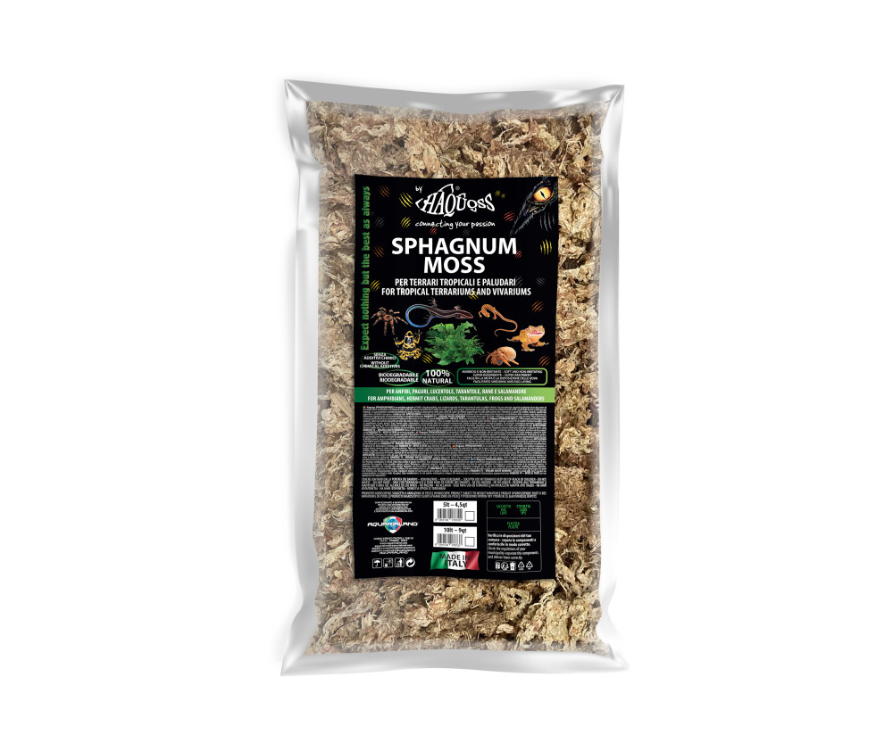 Kisállat webáruház - Haquoss | SPHAGNUM MOSSS| sphagnum moha - 10 L termékek