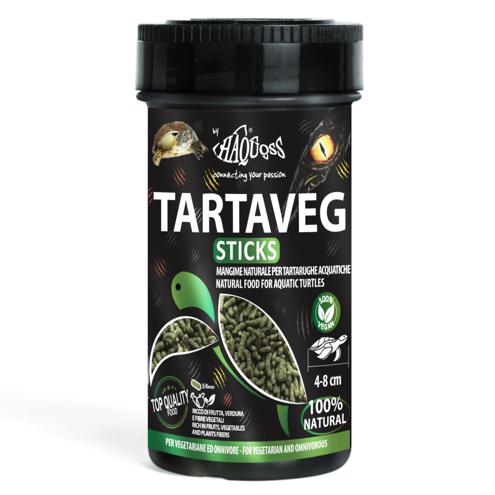 Kisállat webáruház - Haquoss | TARTAVEG STICKS| Növényi alapú táp vízi teknősöknek - 1000 ml termékek