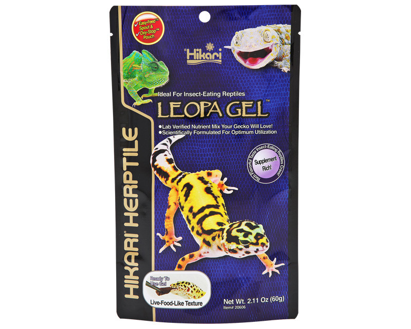 Kisállat webáruház - Hikari Reptile LeopaGel | Teljes értékű prémium táp - 60 g termékek