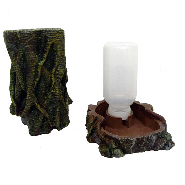 Kisállat webáruház - Hobby Reptile Waterhole | Fatörzs mintájú vízadagoló tálka - 300 ml termékek