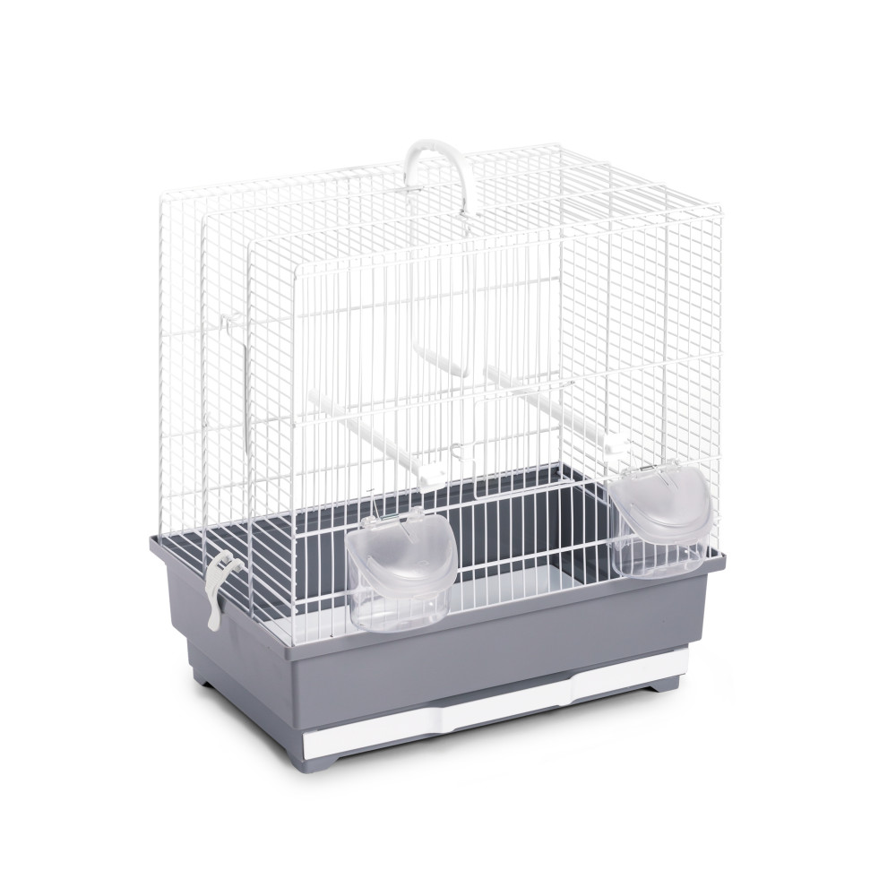 Kisállat webáruház - Inter-Zoo Alfa 50 | Kalitka (szürke) díszmadarak részére - 53X32X55 cm termékek