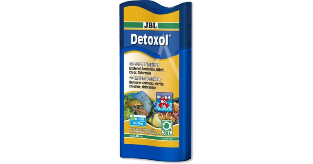 Kisállat webáruház - JBL Detoxol | Vízkezelőszer akvárumba - 250 ml termékek