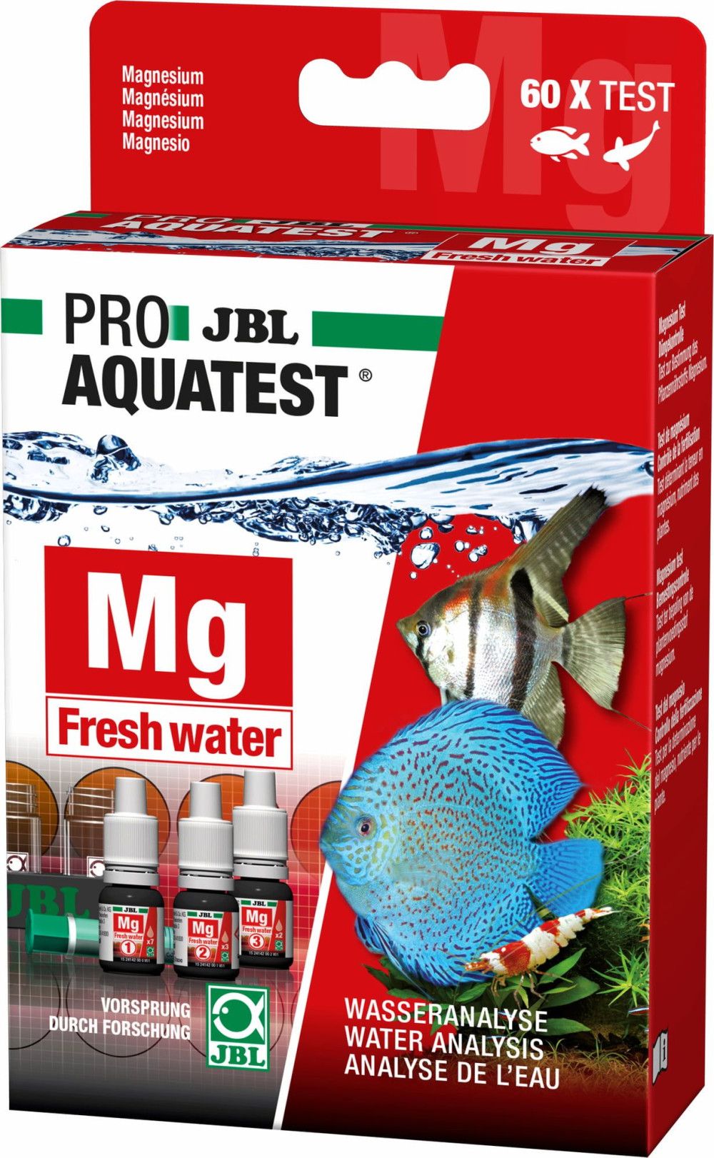 Kisállat webáruház - JBL ProAquaTest Mg Magnesium Fresh water | Gyorsteszt édesvízi akváriumok magnézium tartalmának meghatározására termékek