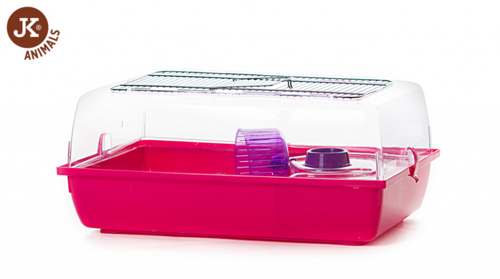 Kisállat webáruház - JK-Alex | Rágcsáló ketrec körhintával - 58x38x25 cm termékek