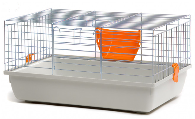 Kisállat webáruház - JK-Klec | Rabbit60 | Nyúlketrec - 58 x 38 x 31 cm termékek