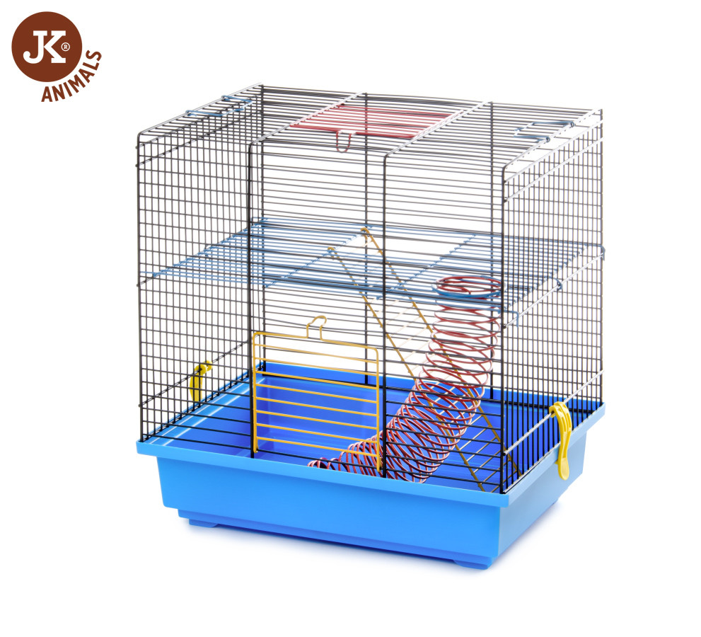 Kisállat webáruház - JK-Klec | Teddy | Rágcsáló ketrec rugóval - 36x24x37 cm termékek