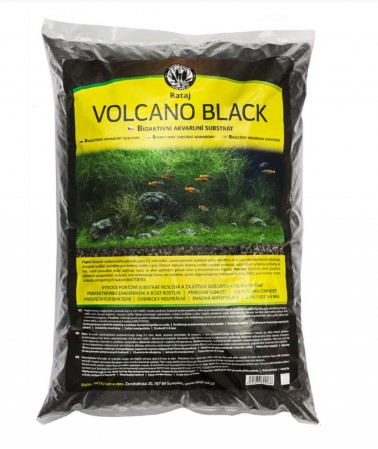 Kisállat webáruház - JK | Volcano Black | Vulkáni eredetű bioaktív fekete akváriumi aljzat - 2 L termékek