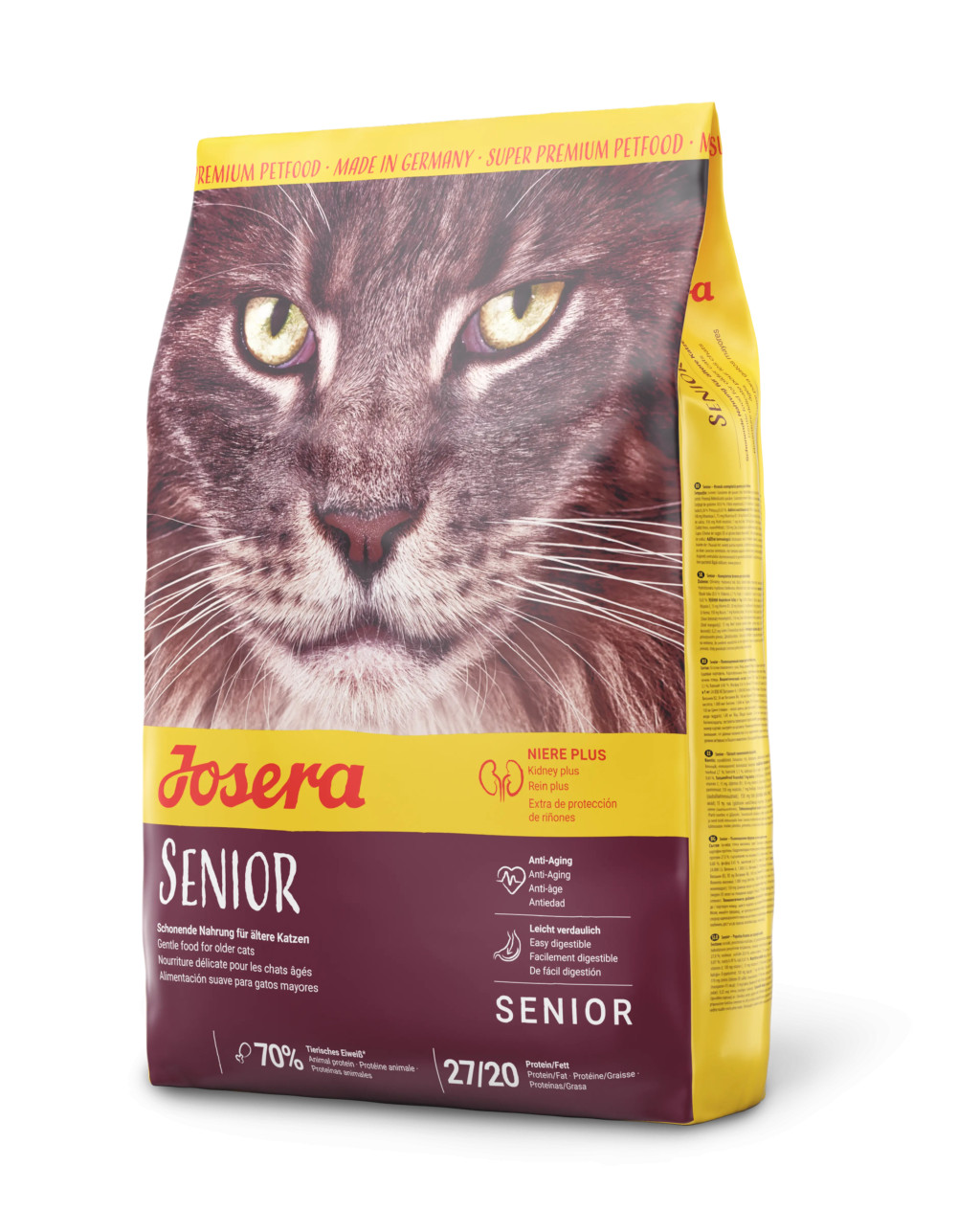 Kisállat webáruház - Josera Cat Senior | Prémium száraz macskatáp idős (senior) macskák számára – 10 kg termékek
