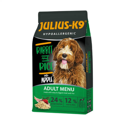 Kisállat webáruház - Julius-K9 | Adult Hypoallergenic Lamb & Rice – bárány & rizs száraztáp felnőtt kutyáknak (12 kg) termékek