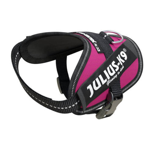Kisállat webáruház - Julius-K9 | Powerharness | Hám (dark pink) kutyák részére - baby 2-es termékek