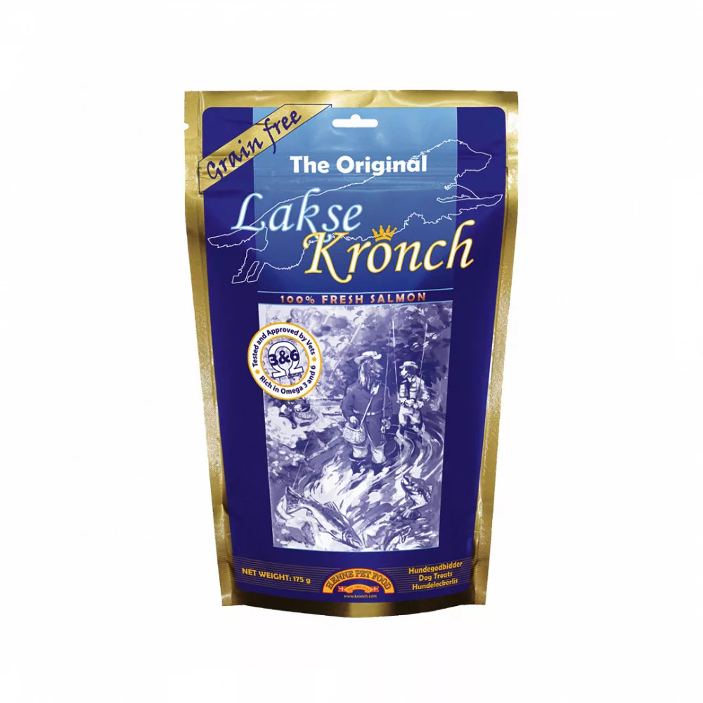 Kisállat webáruház - Kronch Original 100% lazacos jutalomfalat 600g termékek