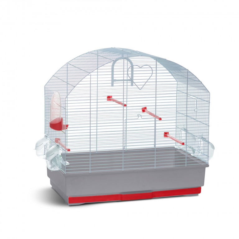 Kisállat webáruház - Madárkalitka Asso Di Cuori - 59,5 x 35,5 x 57,5 cm termékek